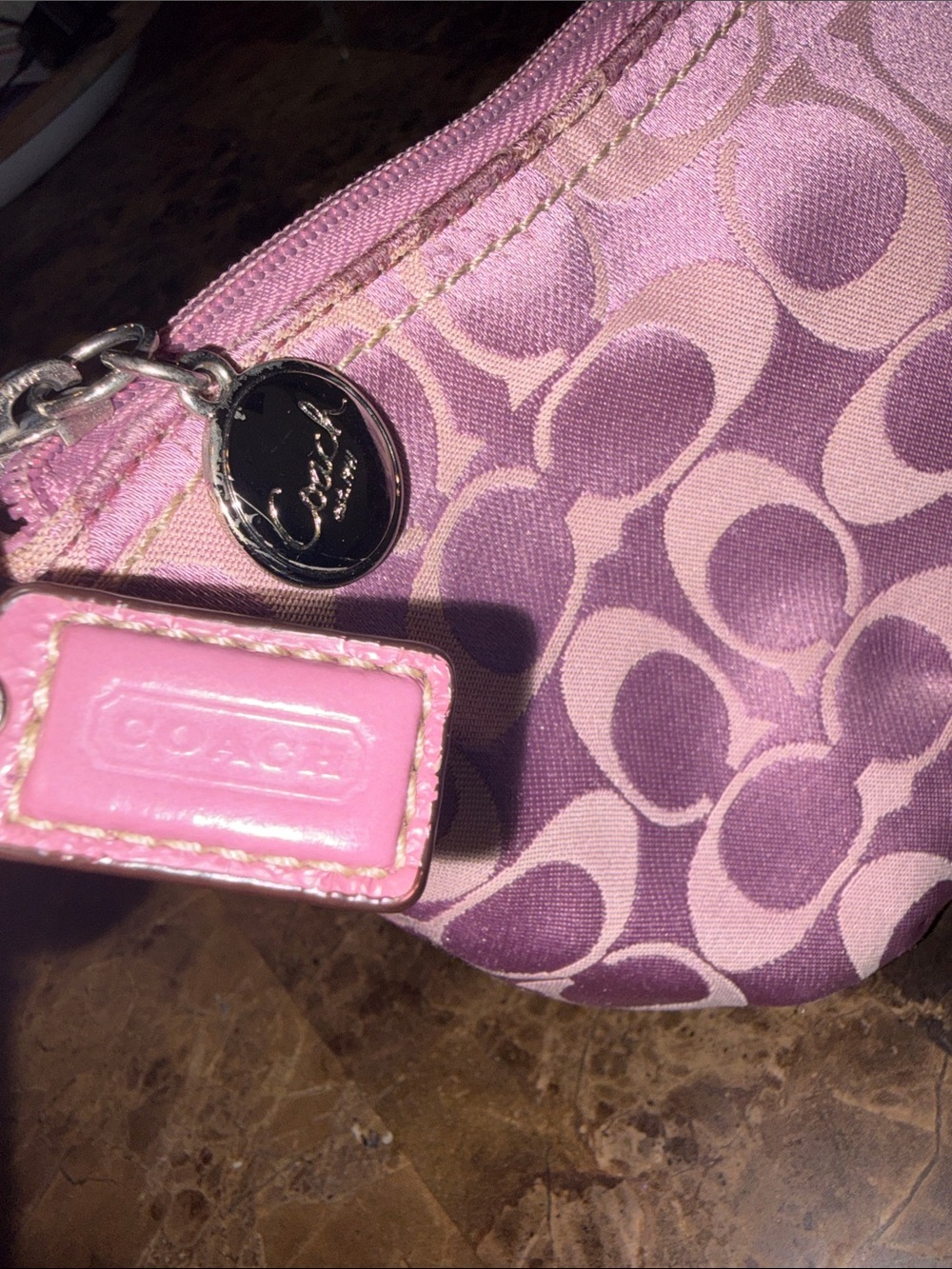 Coach Signature Crossbody Purse - Picture 8 of 14